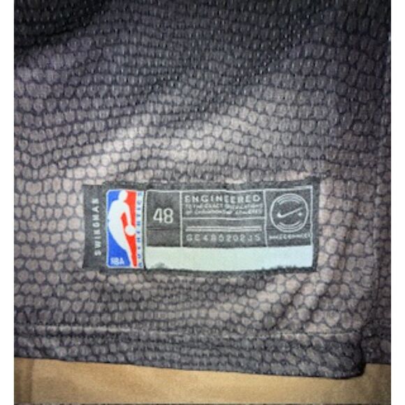 Men's Kyle Kuzma LA Lakers City Edition Nike Black Mamba Swingman Jersey Size 48 - Picture 6 of 6
